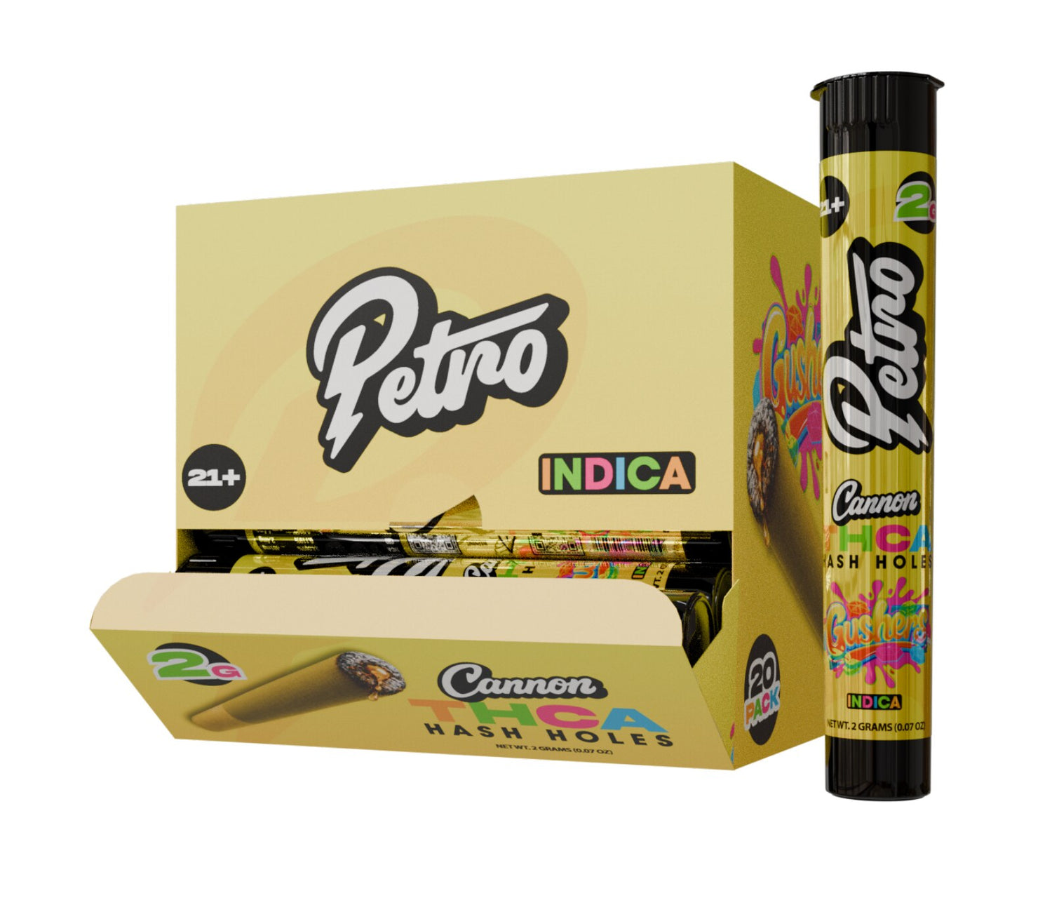 THCA PETRO HASH HOLES 1x2g (Gushers) - Indica
